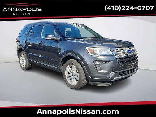 MAGNETIC METALLIC 2018 Ford Explorer XLT