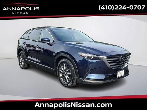 Deep Crystal Blue Mica 2022 Mazda CX-9 Touring