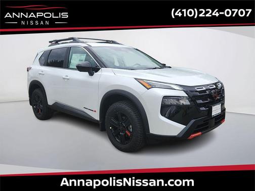 Everest White Pearl Tricoat 2026 Nissan Rogue Rock Creek