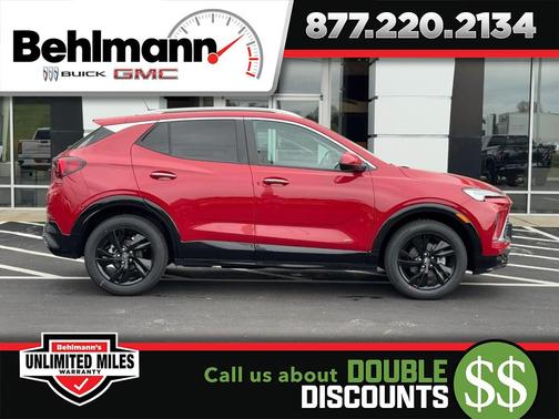 Brilliant Red 2026 Buick Encore GX Sport Touring