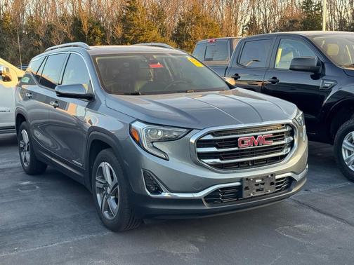 Satin Steel Metallic 2020 GMC Terrain SLT