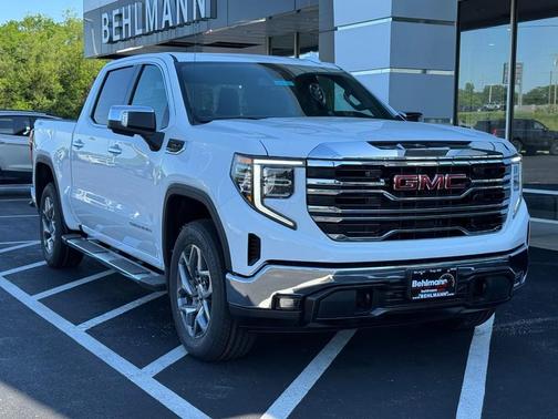 Summit White 2026 GMC Sierra 1500 SLT
