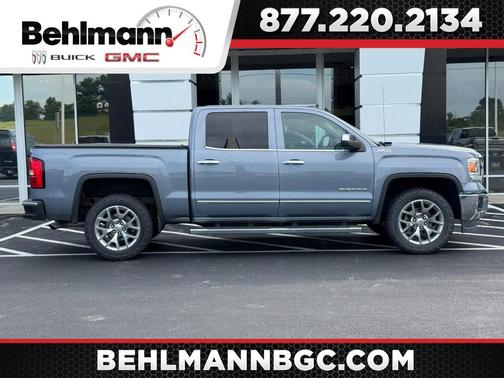 Light Steel Gray Metallic 2015 GMC Sierra 1500 SLT