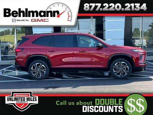 cherry red tintcoat 2026 Buick Enclave Sport Touring