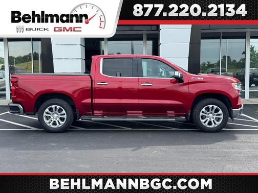 Radiant Red Tintcoat 2025 Chevrolet Silverado 1500 LTZ