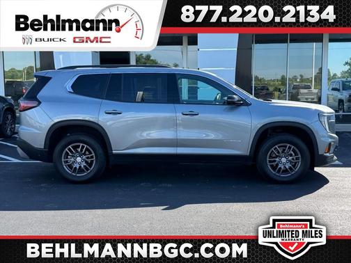 GREY 2025 GMC Acadia FWD Elevation