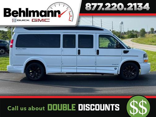 Summit White 2026 GMC Savana 2500 Work Van