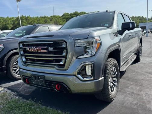 Satin Steel Metallic 2021 GMC Sierra 1500 AT4