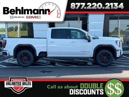 Summit White 2026 GMC Sierra 2500 AT4