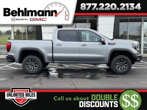 Sterling Metallic 2026 GMC Sierra 1500 AT4X