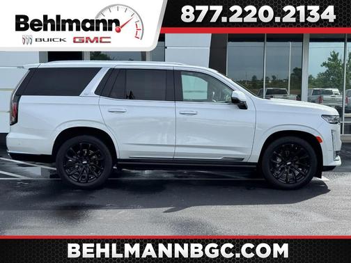 Crystal White Tricoat 2022 Cadillac Escalade Premium Luxury Platinum