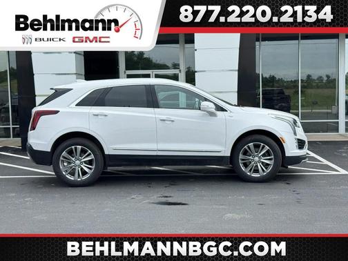 Crystal White Tricoat 2024 Cadillac XT5 Premium Luxury