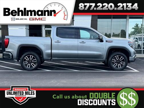 Sterling Metallic 2026 GMC Sierra 1500 AT4