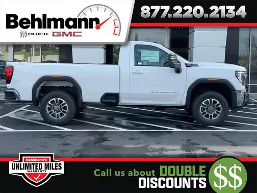 Summit White 2026 GMC Sierra 2500 SLE