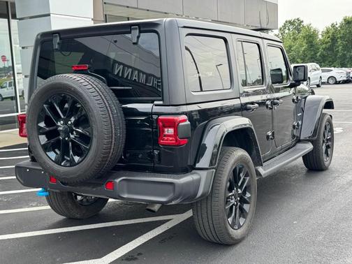 Black Clearcoat 2023 Jeep Wrangler 4xe Sahara