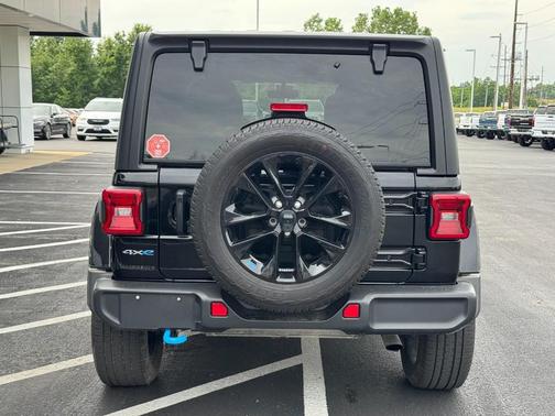 Black Clearcoat 2023 Jeep Wrangler 4xe Sahara