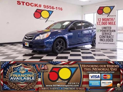 Blue 2011 Subaru Legacy Base