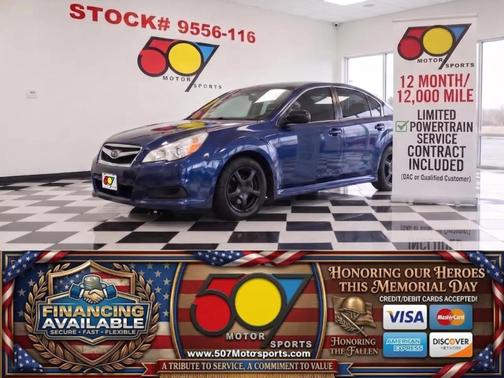 Blue 2011 Subaru Legacy Base
