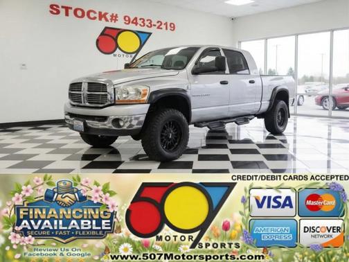 Bright Silver Metallic Clearcoat 2006 Dodge Ram 2500 SLT Mega Cab