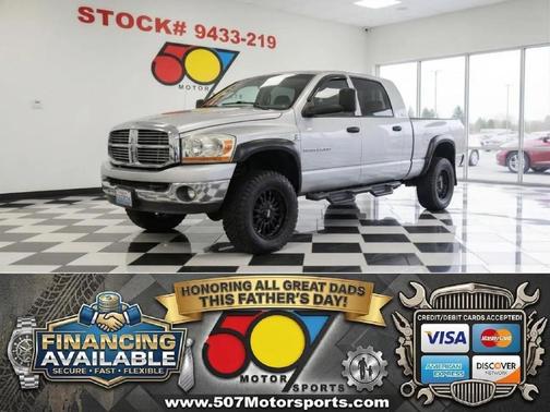 Bright Silver Metallic Clearcoat 2006 Dodge Ram 2500 SLT Mega Cab
