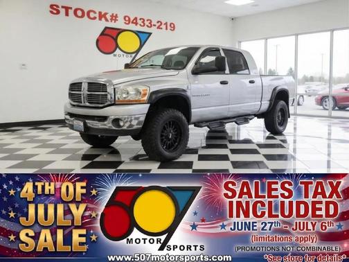 Bright Silver Metallic Clearcoat 2006 Dodge Ram 2500 SLT Mega Cab