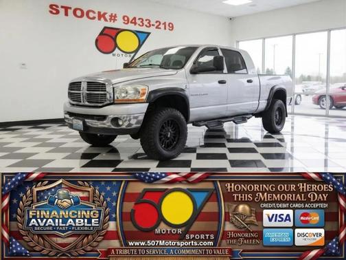 Bright Silver Metallic Clearcoat 2006 Dodge Ram 2500 SLT Mega Cab