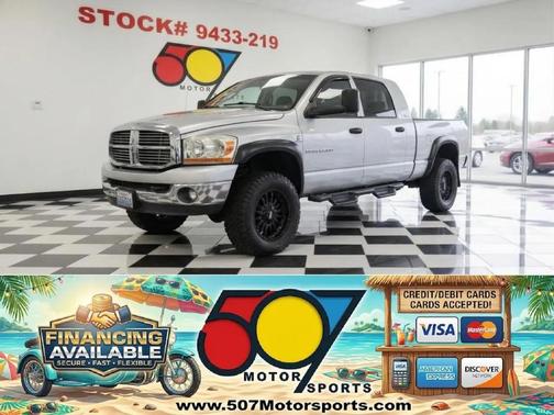 Bright Silver Metallic Clearcoat 2006 Dodge Ram 2500 SLT Mega Cab