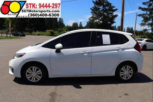 White Orchid Pearl 2015 Honda Fit LX