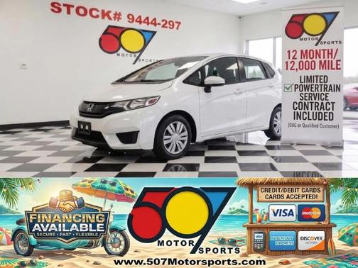 White Orchid Pearl 2015 Honda Fit LX