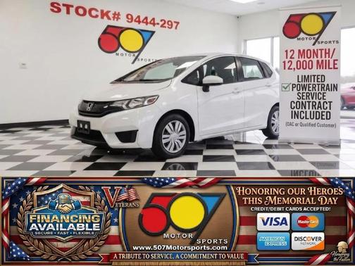 White Orchid Pearl 2015 Honda Fit LX