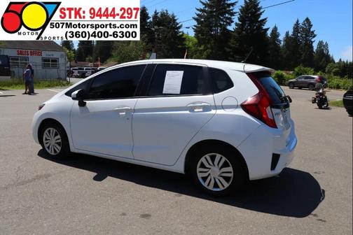 White Orchid Pearl 2015 Honda Fit LX