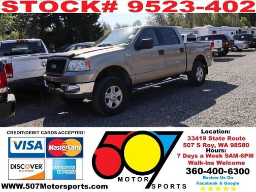 Gold 2004 Ford F-150 XLT SuperCrew