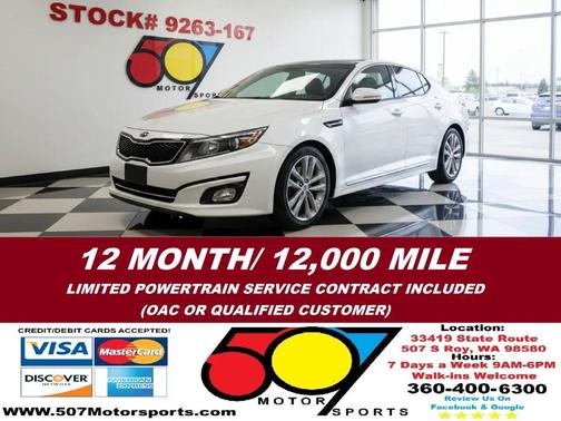 2015 Kia Optima SXL Turbo