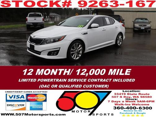 2015 Kia Optima SXL Turbo