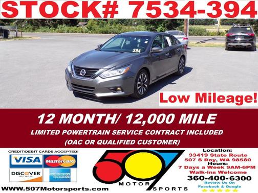 2017 Nissan Altima 2.5 SL