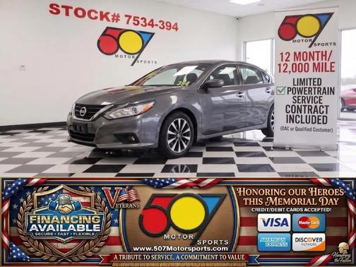 Grey 2017 Nissan Altima 2.5 SL