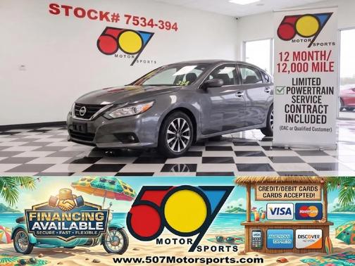 Grey 2017 Nissan Altima 2.5 SL