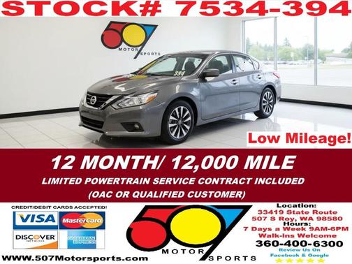 2017 Nissan Altima 2.5 SL
