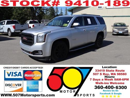 Quicksilver Metallic 2016 GMC Yukon SLT