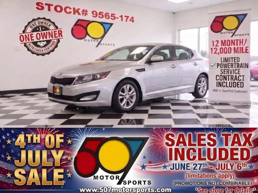 Bright Silver Metallic 2013 Kia Optima EX