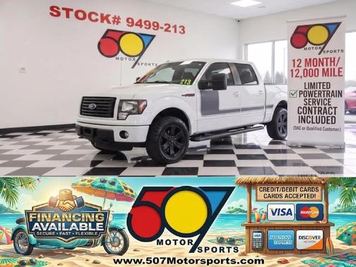 Oxford White 2012 Ford F-150 FX4