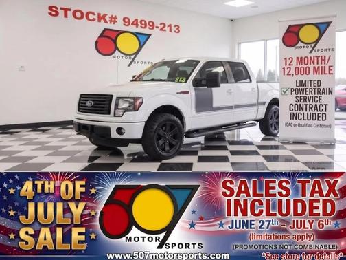 Oxford White 2012 Ford F-150 FX4