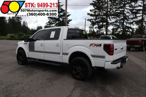 Oxford White 2012 Ford F-150 FX4