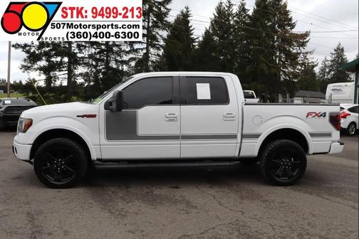 Oxford White 2012 Ford F-150 FX4