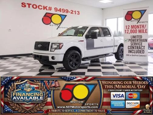 Oxford White 2012 Ford F-150 FX4