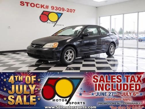 Nighthawk Black Pearl 2001 Honda Civic DX