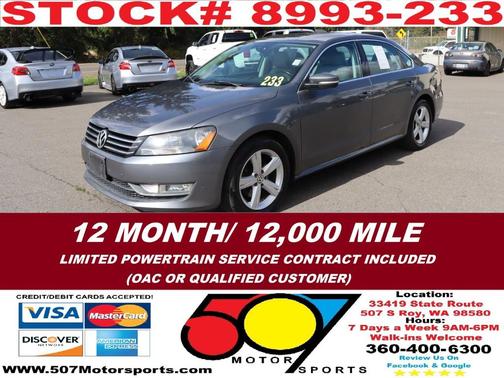 2015 Volkswagen Passat 1.8T Limited Edition