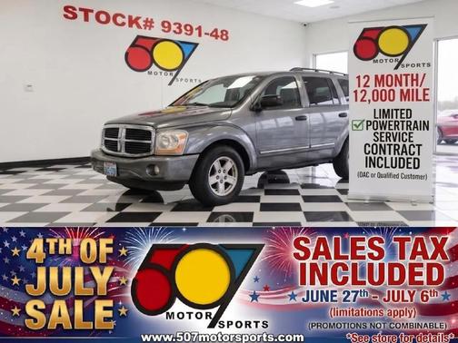 Mineral Gray Metallic Clearcoat 2006 Dodge Durango Limited