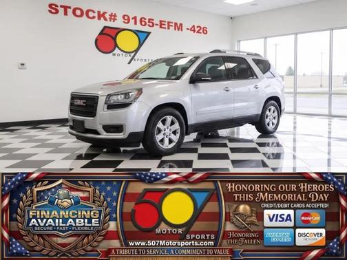 Quicksilver Metallic 2016 GMC Acadia SLE-2