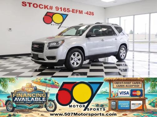 Quicksilver Metallic 2016 GMC Acadia SLE-2